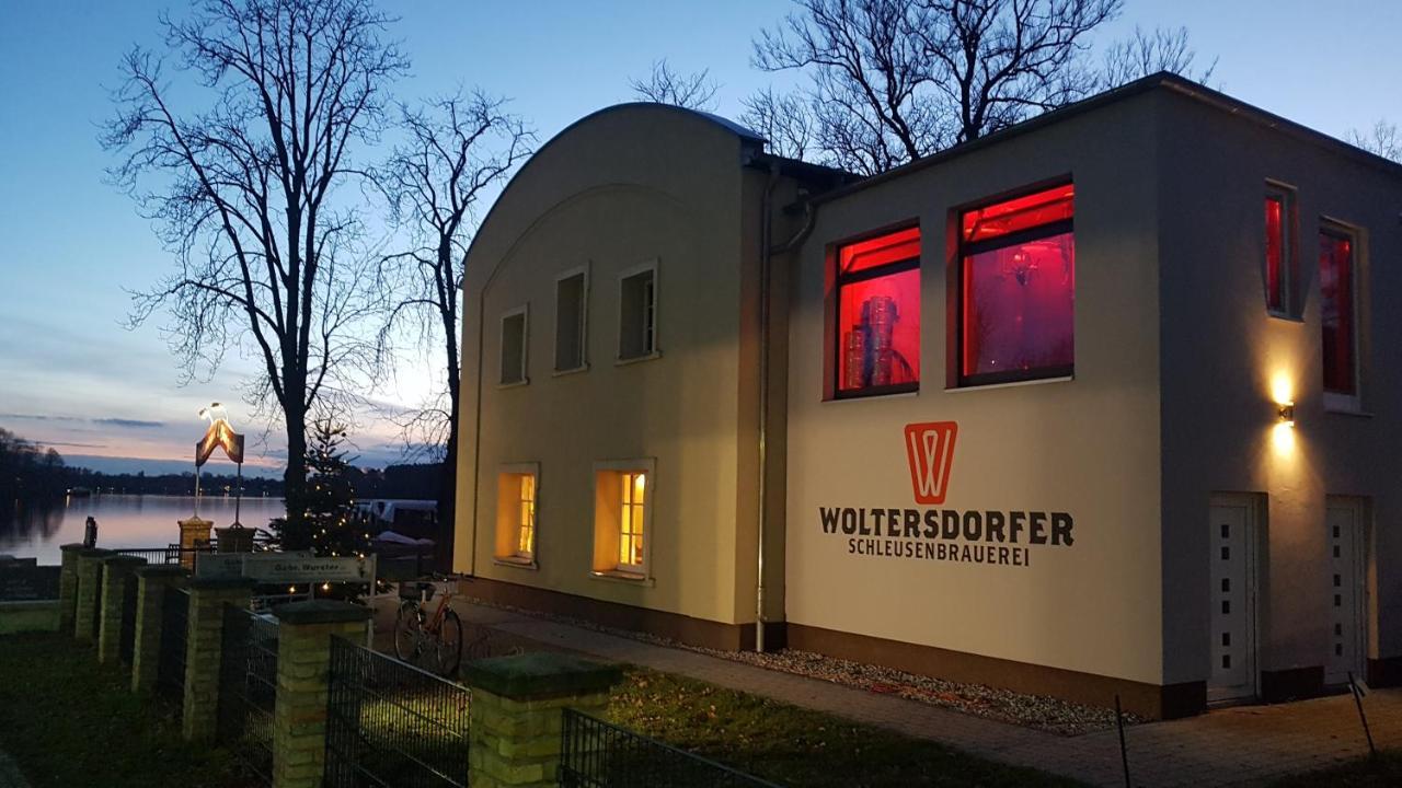 Woltersdorf  Ferienwohnungen Auf Der Schleusenhalbinsel מראה חיצוני תמונה